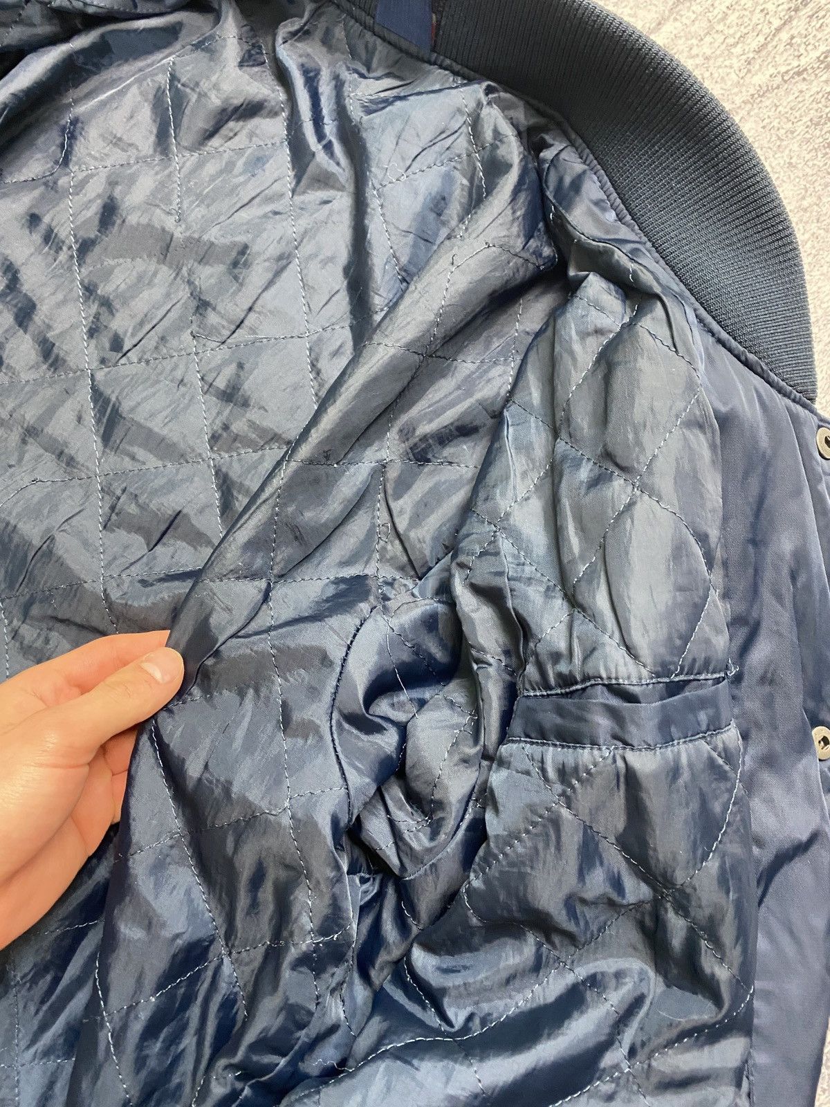 Majestic × New York Yankees × Vintage Vintage Majestic MLB New York Yankees Bomber Jacket Size US XXL / EU 58 / 5 - 7 Thumbnail