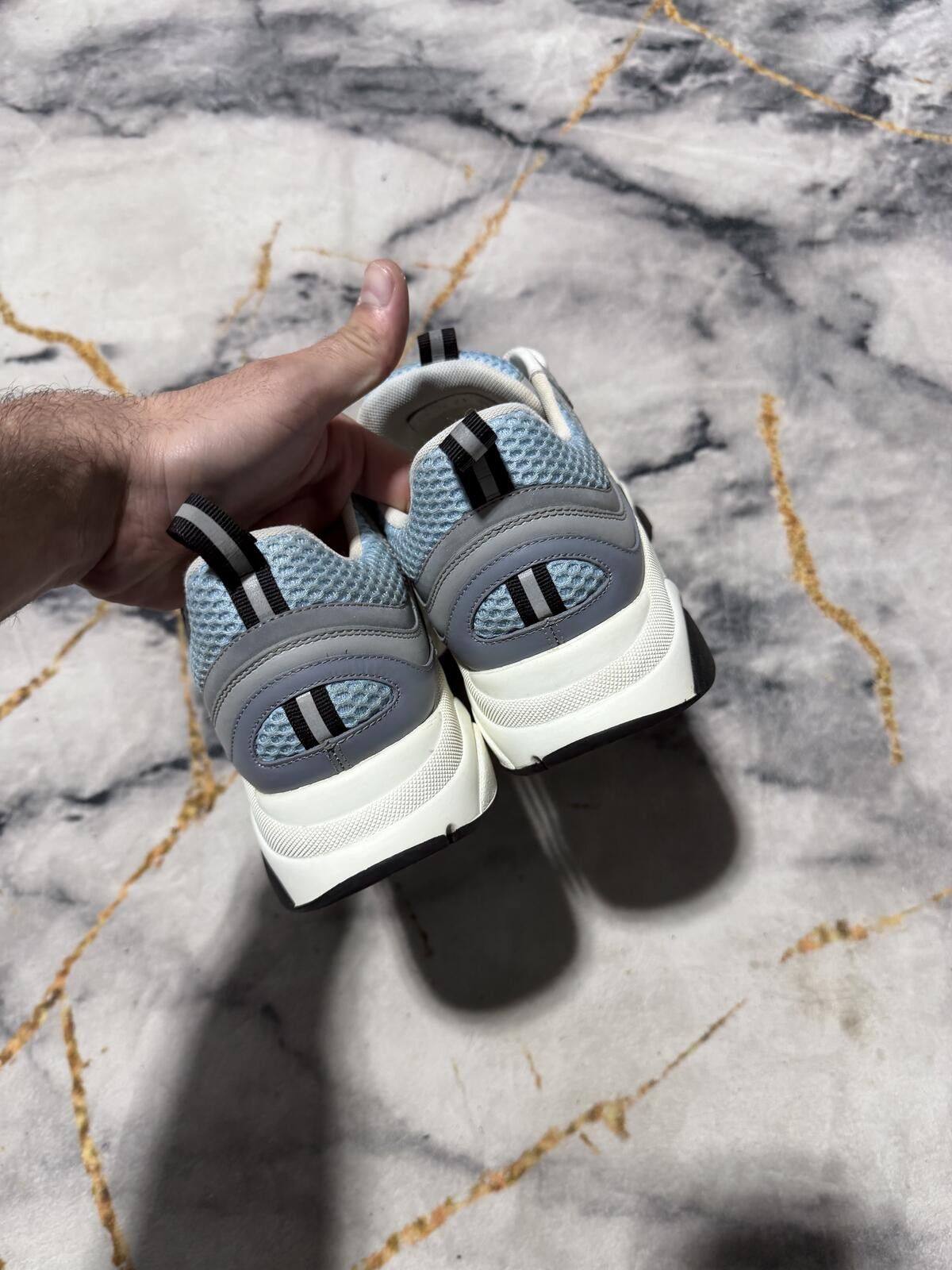 Dior Dior B22 Light Blue Grey White - Sz 9US Size US 9 / EU 42 - 5 Thumbnail