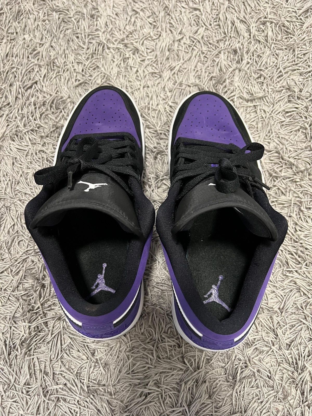 Nike Jordan 1 Low Court Purple Size US 9 / EU 42 - 3 Thumbnail