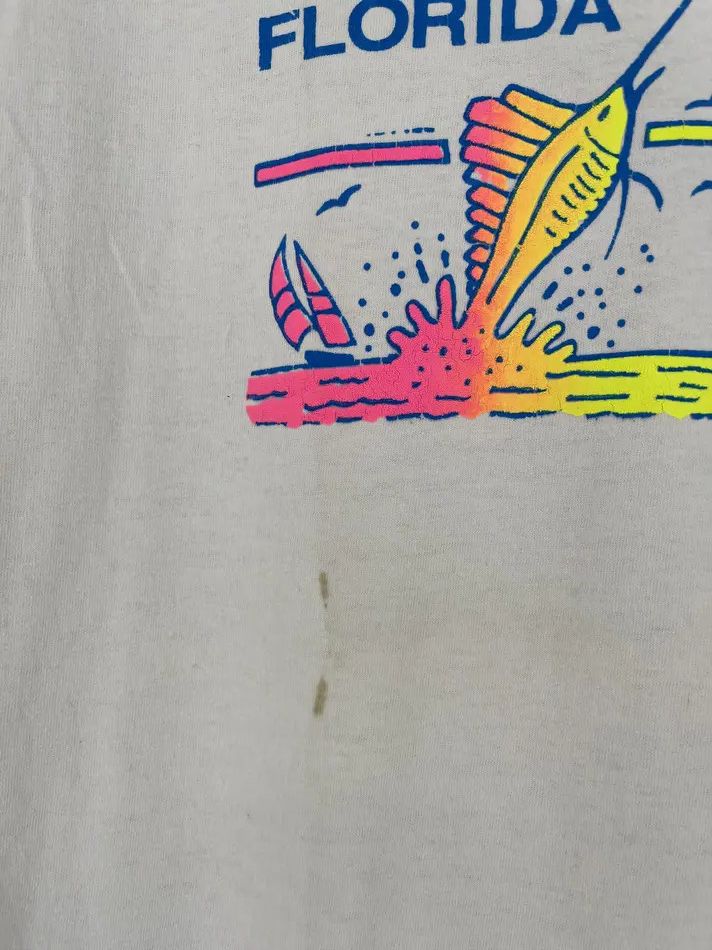 Vintage 90s Florida All Over Print Shirt Y2K Size US XL / EU 56 / 4 - 9 Thumbnail