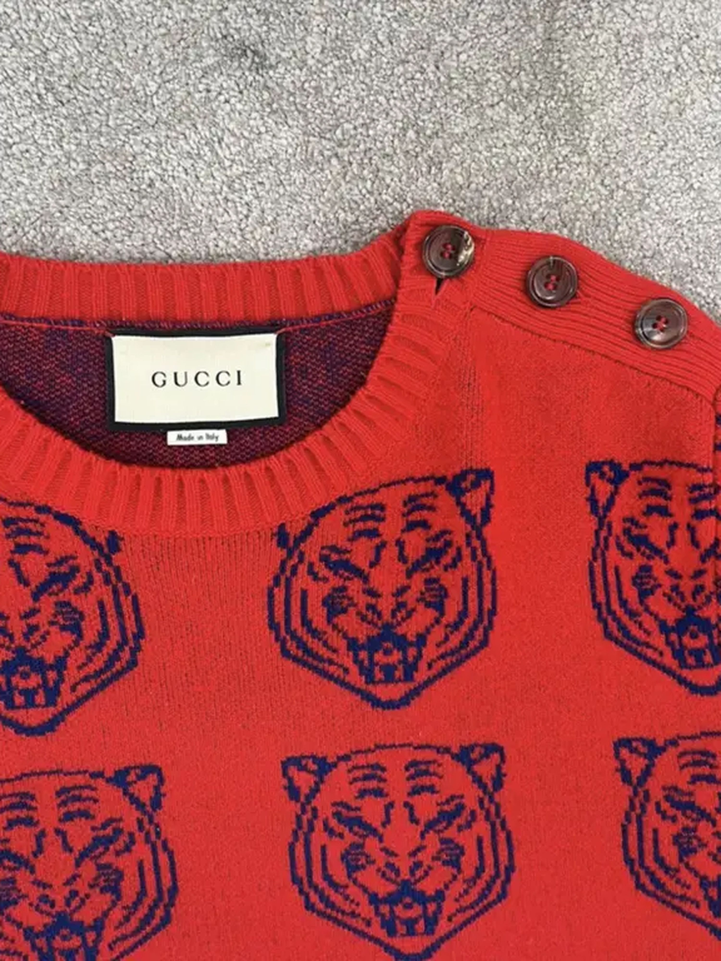 Gucci Gucci Wool sweatshirt Size US M / EU 48-50 / 2 - 3 Thumbnail