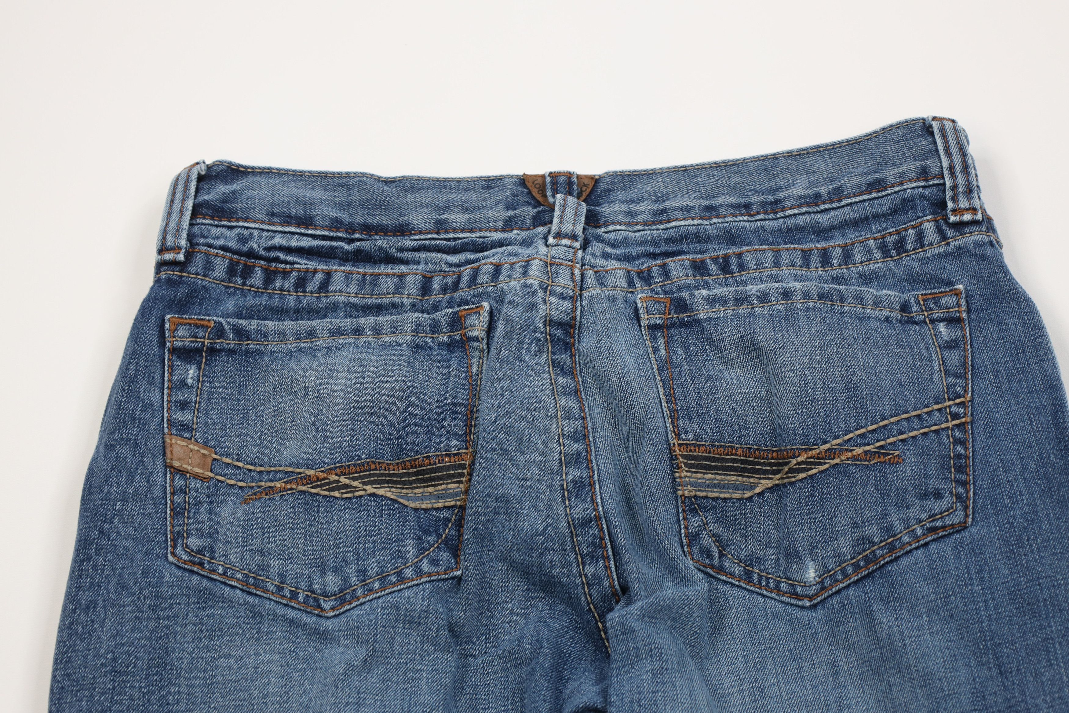 Ariat Ariat Stitch M4 Low Rise Bootcut Denim Jeans Blue Cotton Size US 32 / EU 48 - 10 Thumbnail