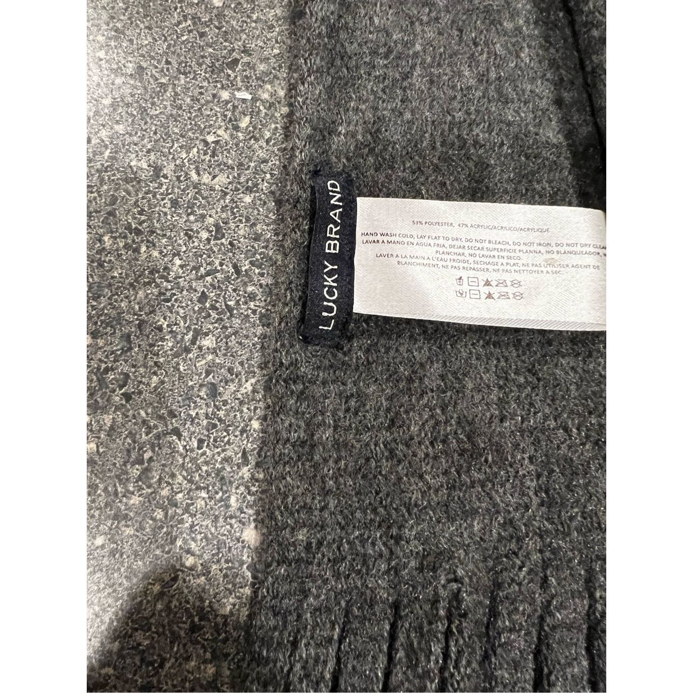 Lucky Brand Lucky Brand gray scarf Unisex Size ONE SIZE - 5 Thumbnail