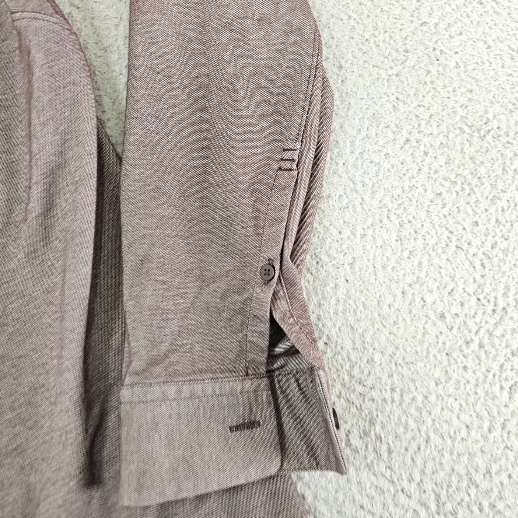Lululemon Lululemon Button-Up Shirt Mens M Long Sleeve Collared Performance Purple Size US M / EU 48-50 / 2 - 3 Thumbnail
