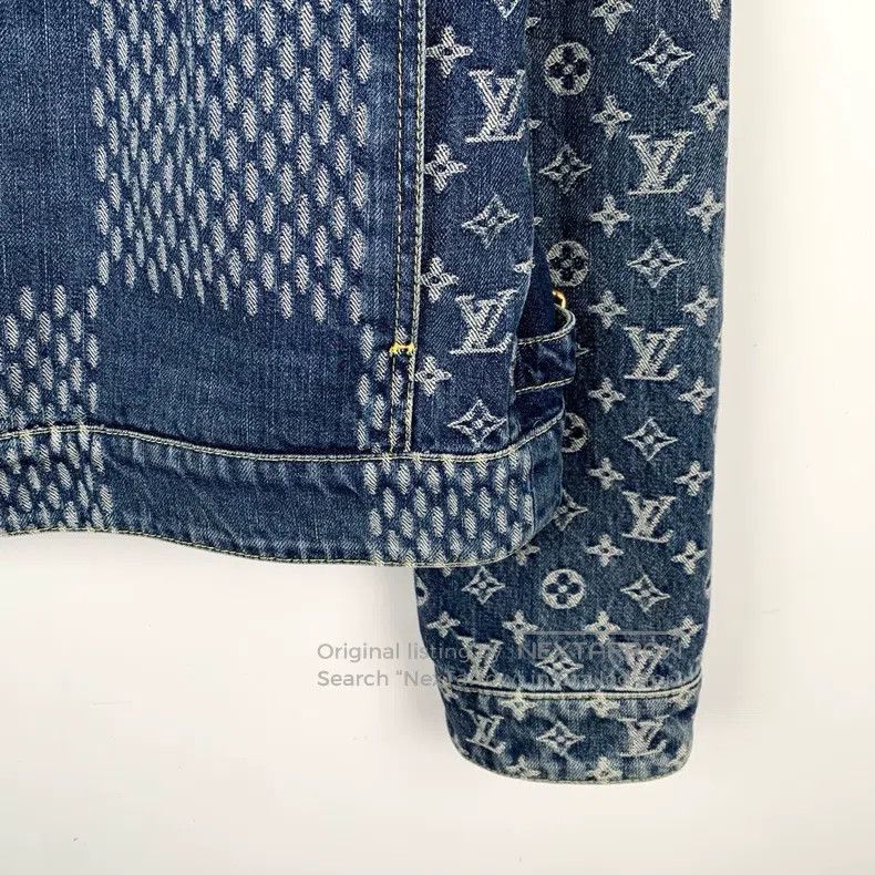 Louis Vuitton Louis Vuitton XNigo2 co-branded logo full-print blue cotto Size US M / EU 48-50 / 2 - 5 Thumbnail