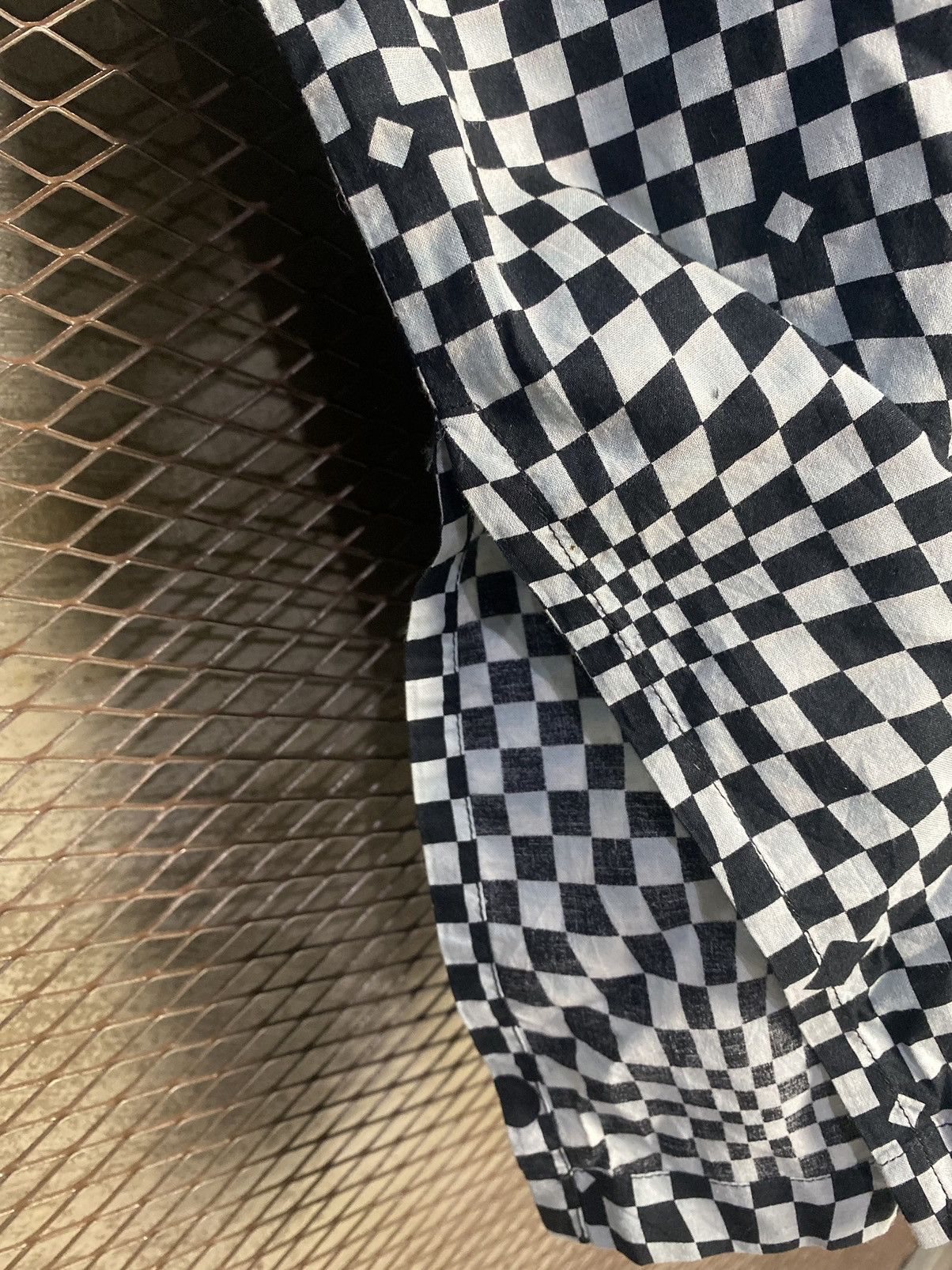Versace Versace Shirt checkerboard Vintage Size US M / EU 48-50 / 2 - 6 Thumbnail