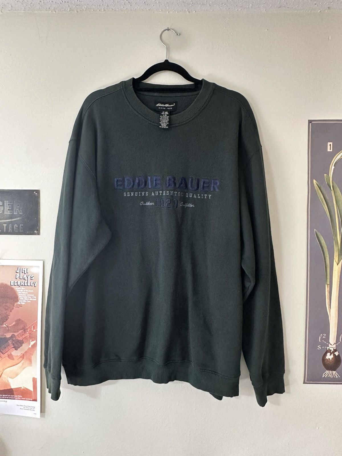 Eddie Bauer Eddie Bauer Sweater Crew Neck Size US L / EU 52-54 / 3 - 1 Thumbnail