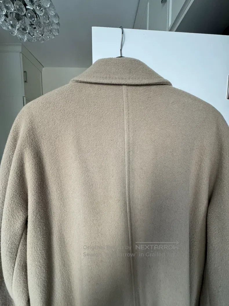 Max Mara Max Mara Classic Beige Wool Coat Size XS / US 0-2 / IT 36-38 - 4 Thumbnail