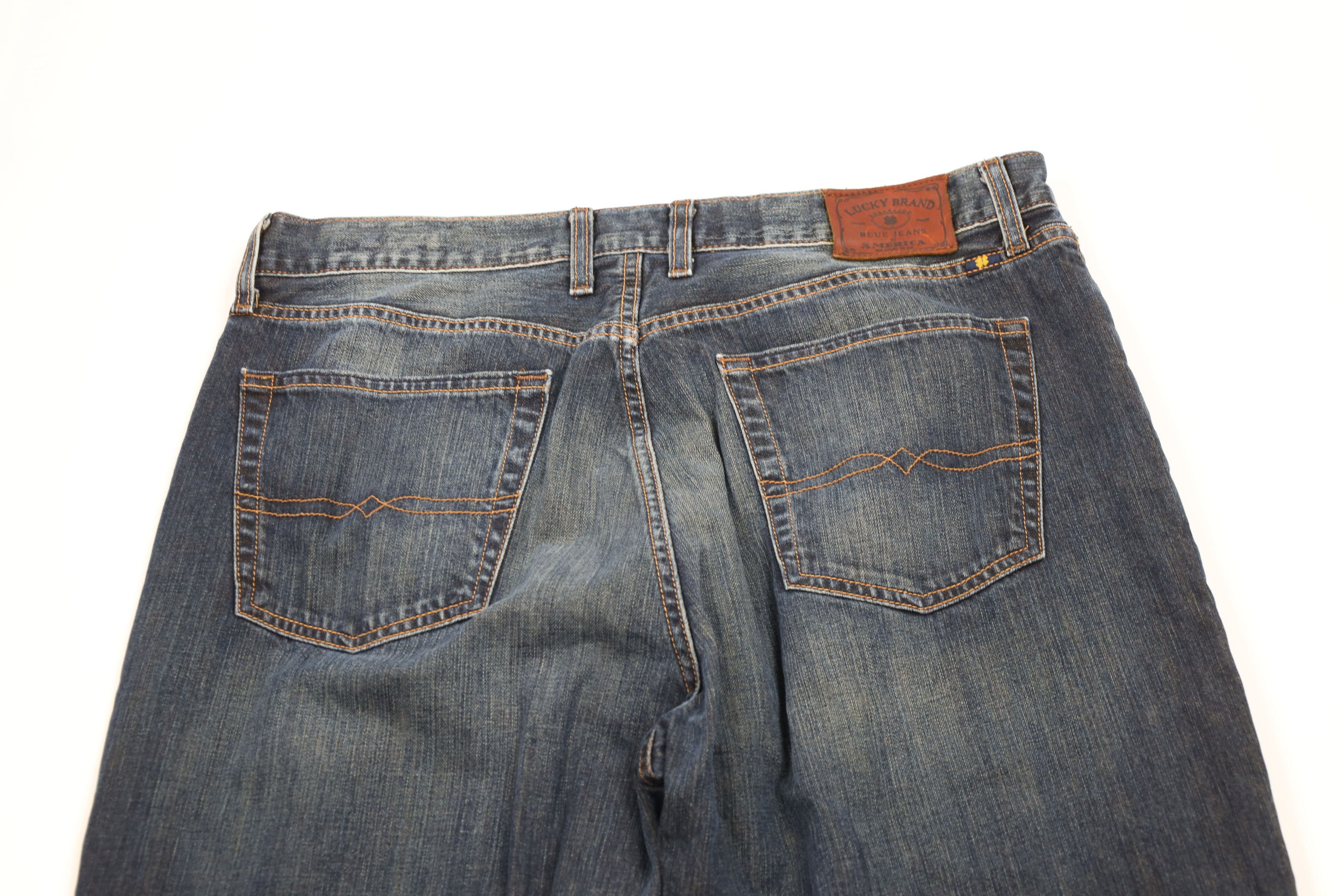 Lucky Brand Vintage Y2K Lucky Brand Jeans Straight Wide Leg Jeans Size US 36 / EU 52 - 8 Thumbnail