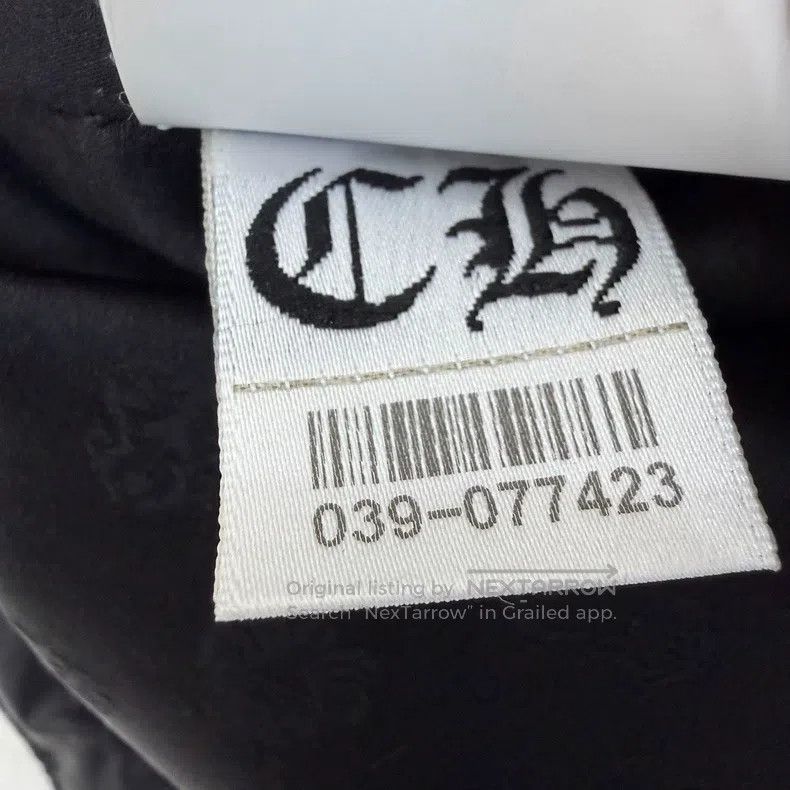 Chrome Hearts CHROME HEARTS Size S Black down vest Size US S / EU 44-46 / 1 - 6 Thumbnail