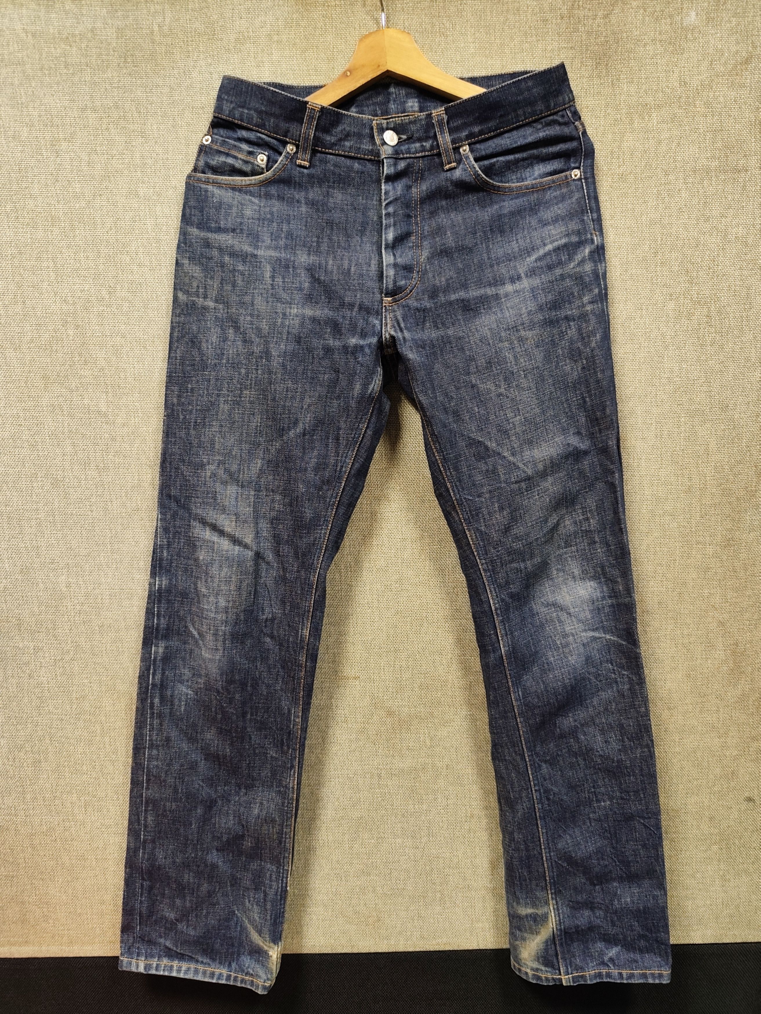 Helmut Lang 1998 Helmut Lang distressed jeans Size US 30 / EU 46 - 1 Thumbnail
