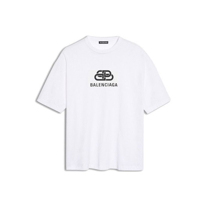 Balenciaga Balenciaga Balenciaga White T-shirt with BB logo-2506 Size US XS / EU 42 / 0 - 2 Thumbnail
