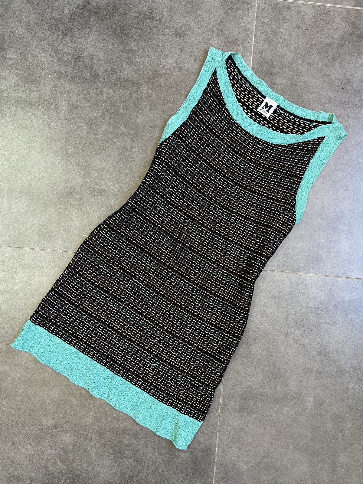 Missoni × Vintage Missoni mini knit dress Size M / US 6-8 / IT 42-44 - 4 Thumbnail
