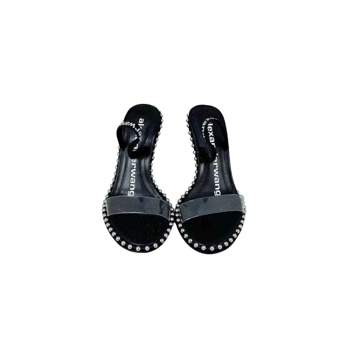 Alexander Wang Alexander Wang Studded Logo Heel Sandals Size 35 Size US 5 / IT 35 - 1 Thumbnail