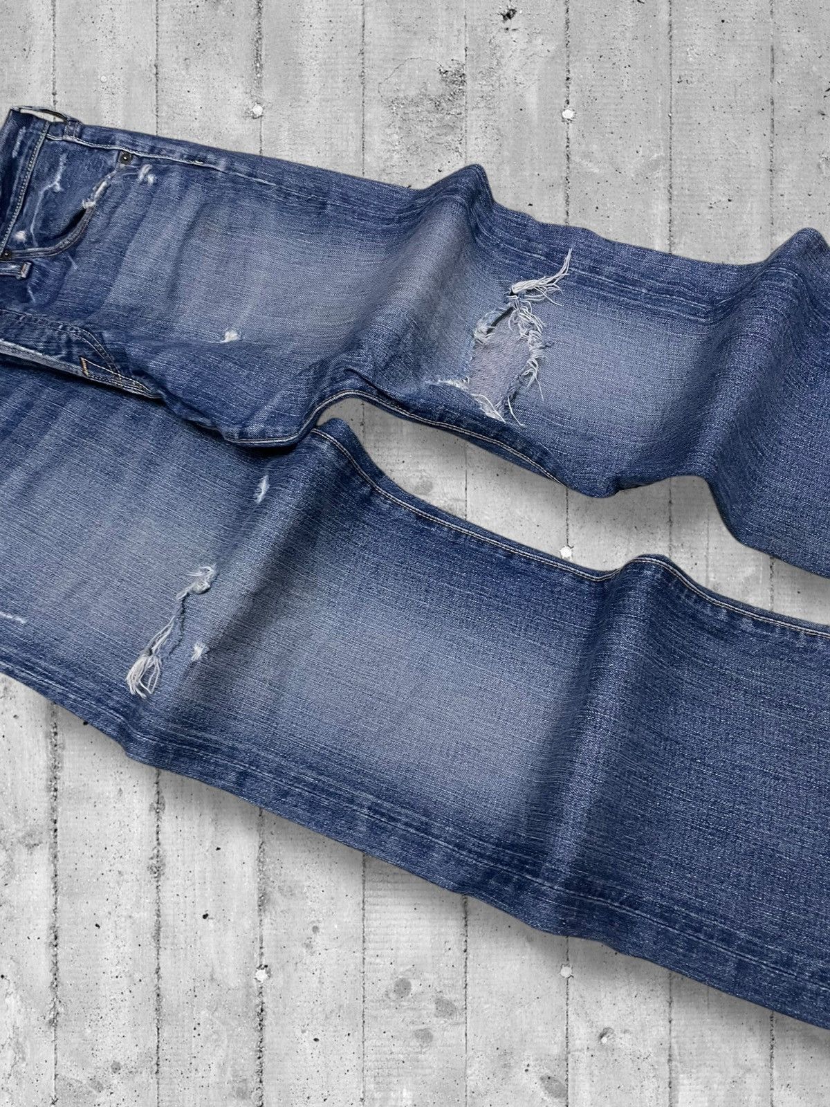 Abercrombie & Fitch × Designer × Vintage Vintage Designer Abercrombie &Fitch Distressed Low Rise Boot Size US 34 / EU 50 - 6 Thumbnail