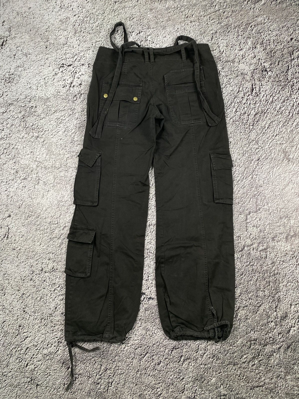 Japanese Brand Vintage Y2K low rise faded cargo pants outdoor opium 00s Size 30" / US 8 / IT 44 - 2 Thumbnail