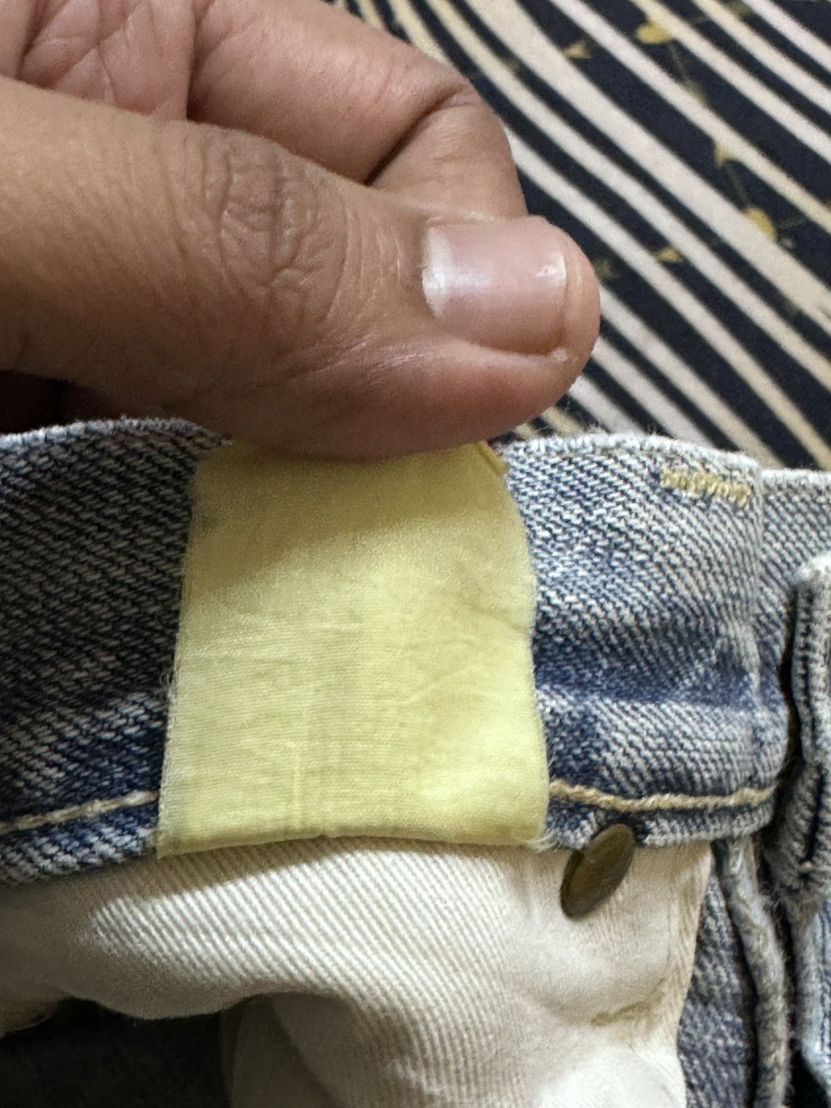 Jacob Holston Vintage Genuine Houston Faded Grunge Distressed Denim Size US 30 / EU 46 - 10 Thumbnail