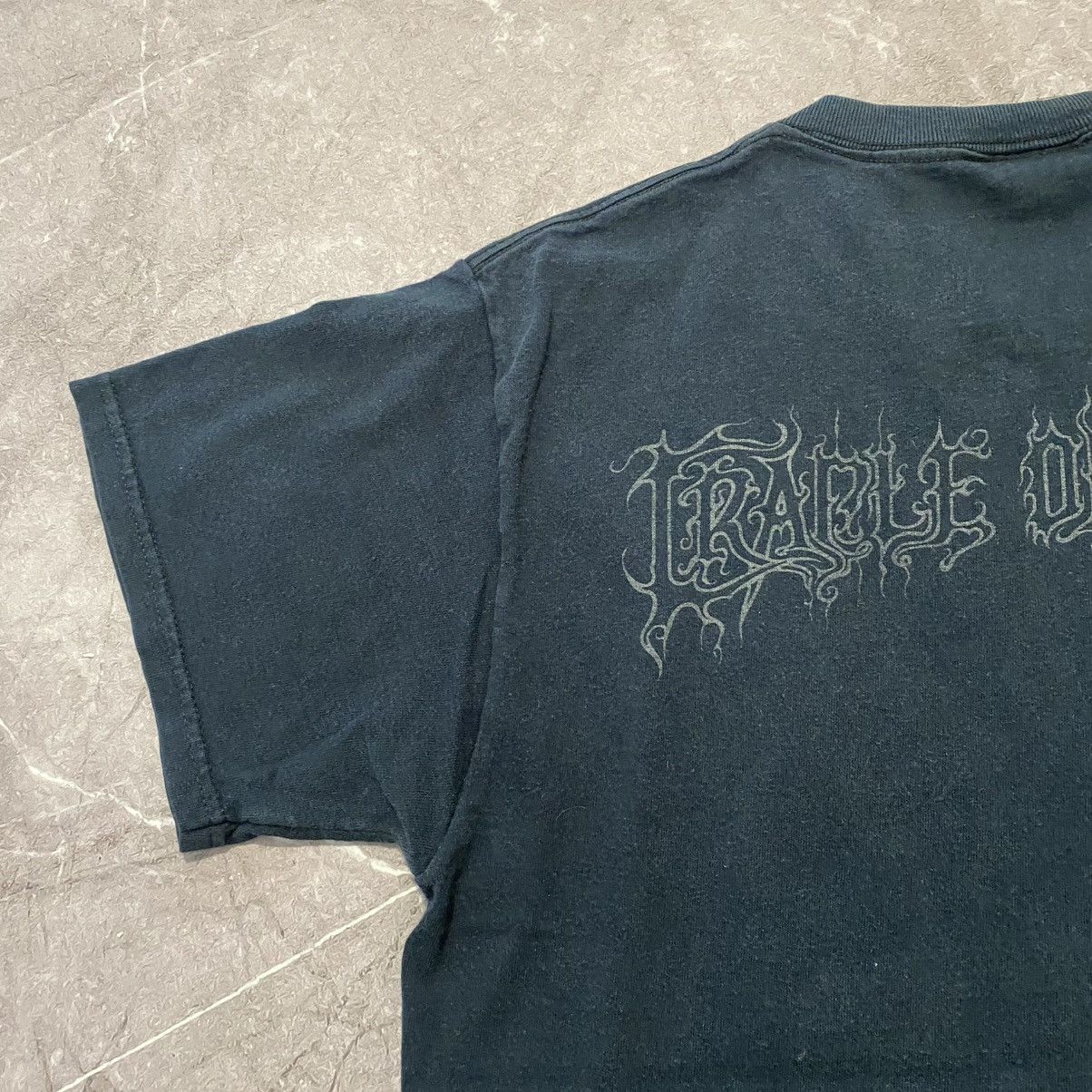 Band Tees × Vintage VINTAGE CRADLE OF FILTH BIG LOGO TEE 00s Size US M / EU 48-50 / 2 - 7 Thumbnail