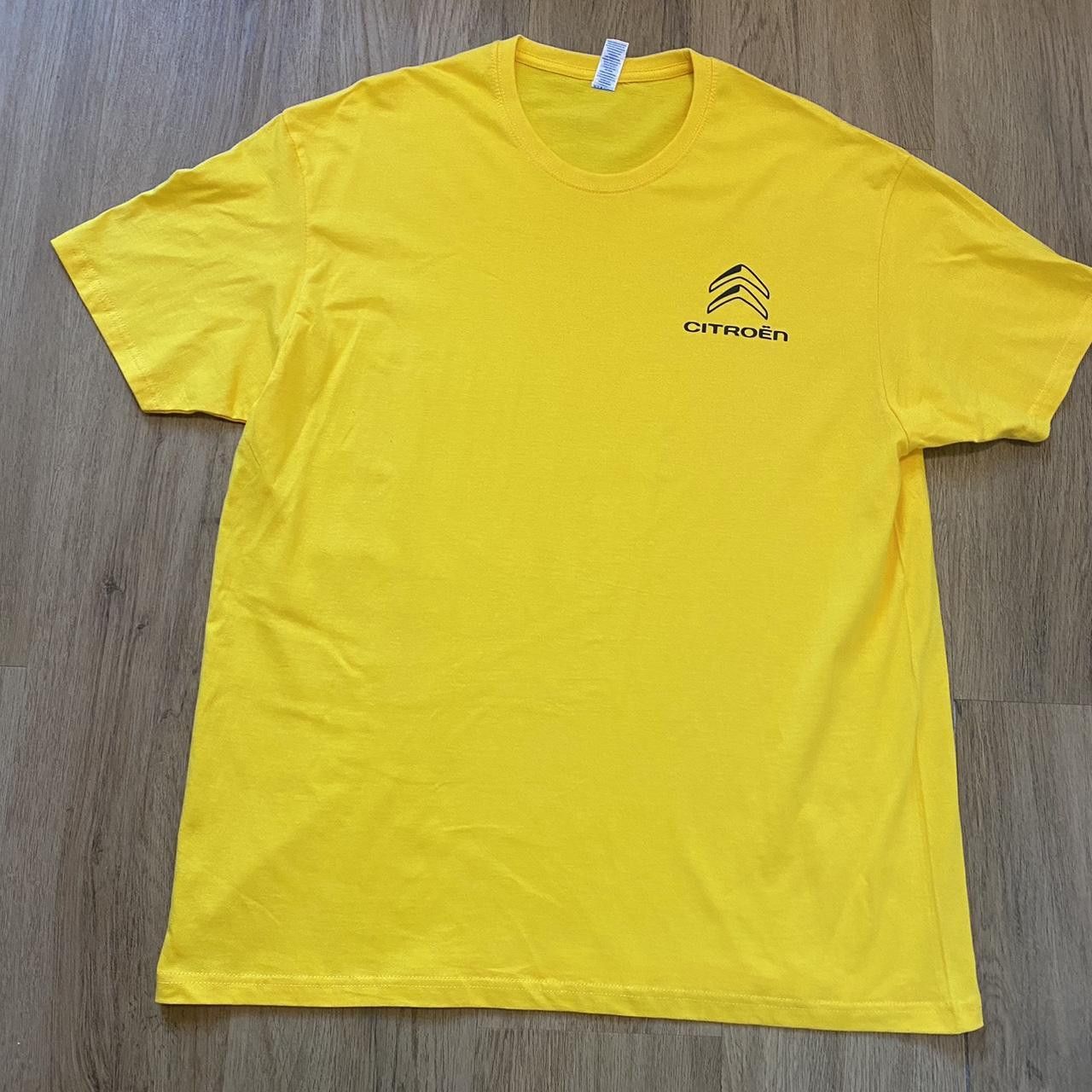 Other Yellow Citroen T-shirt with front logo #Citroen Size US XXL / EU 58 / 5 - 1 Thumbnail