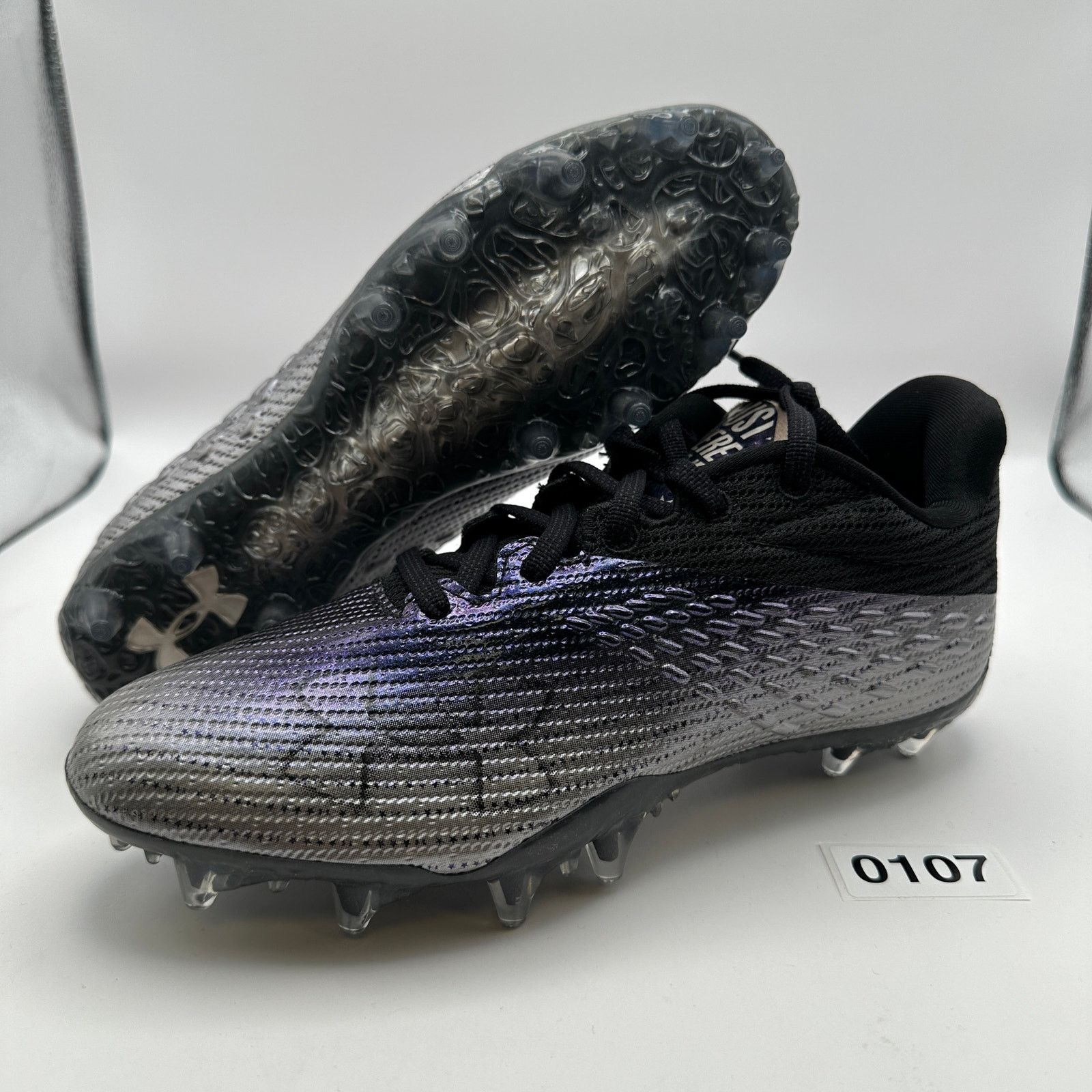 Under Armour UNDER ARMOUR Blue Smoke MC Cleats Womens sz 8 Size US 8 / IT 38 - 1 Thumbnail