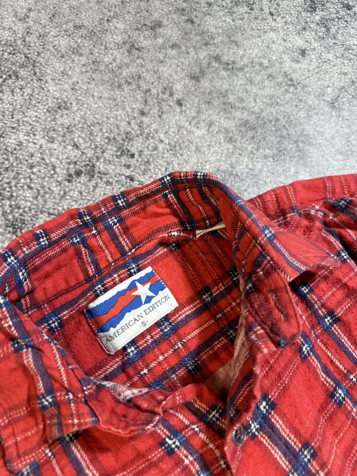 American Edition × Vintage Vintage American Edition Button Up Shirt Streetwear USA S Size US S / EU 44-46 / 1 - 3 Thumbnail