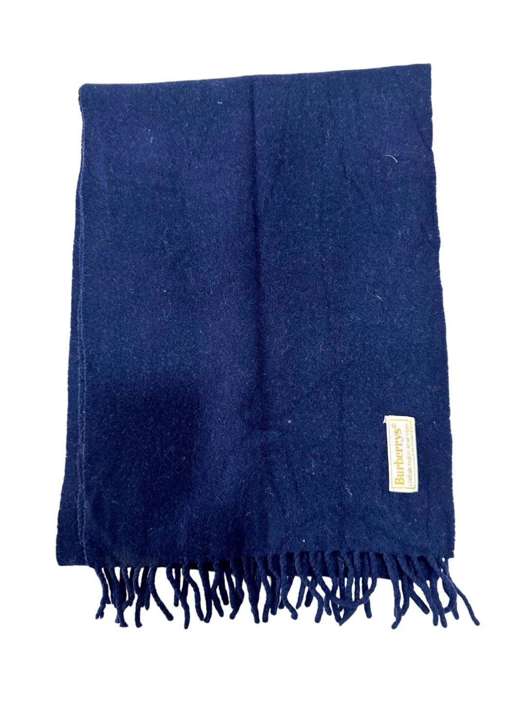 Burberry Burberrys Classic Check Black 100% Lambswool Unisex Scarf Size ONE SIZE - 4 Thumbnail