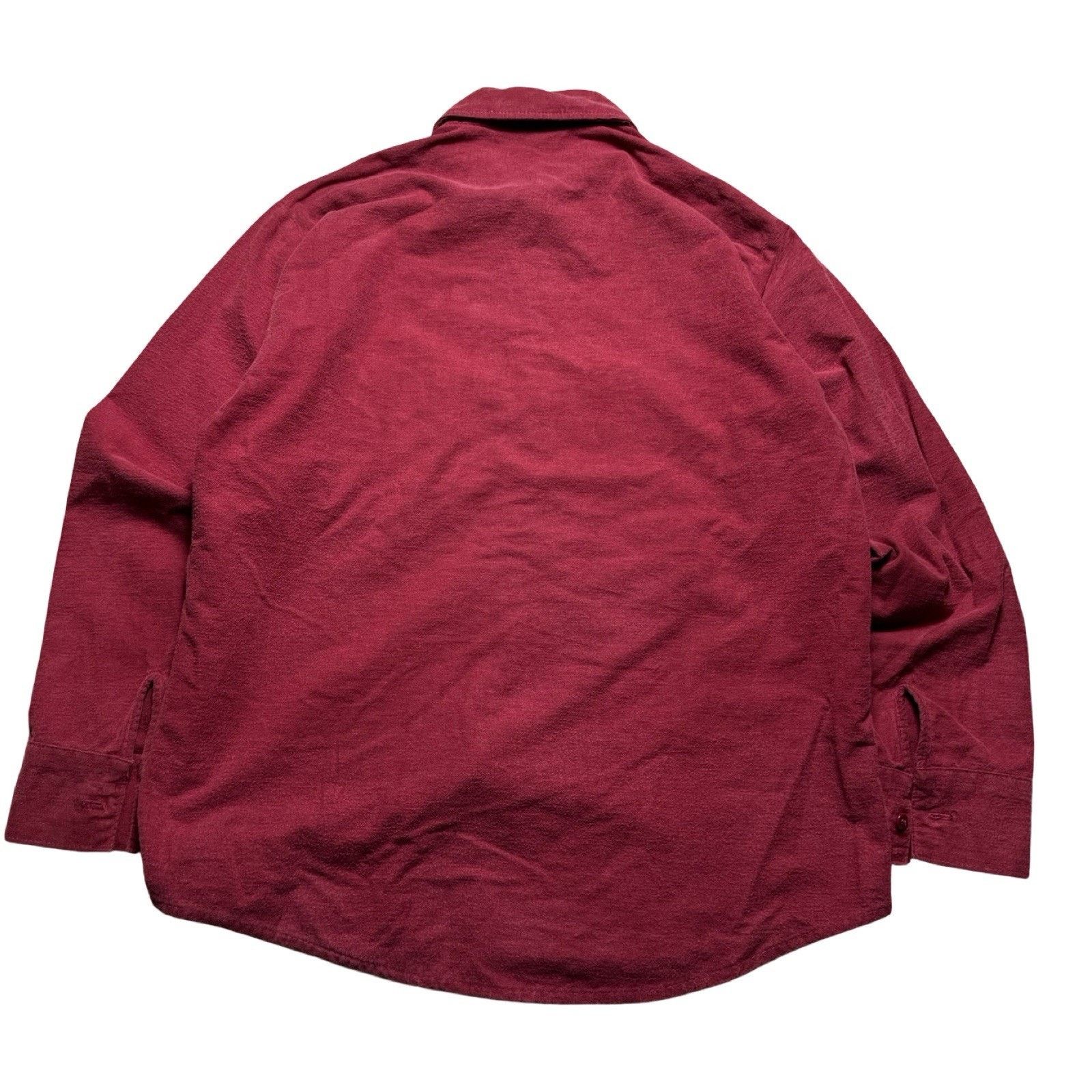 Other Vintage Arctic Chamois Shirt Button L USA Made 90s Mens Red Size US L / EU 52-54 / 3 - 7 Thumbnail