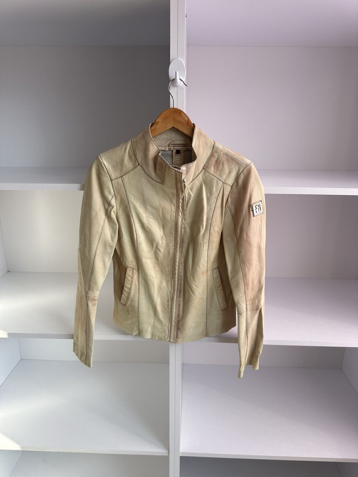 Vintage Vintage Freaky Nation Woman Leather Jacket Size S / US 4 / IT 40 - 1 Thumbnail
