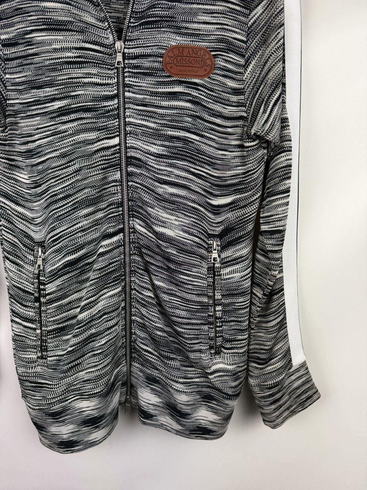 Missoni × Palm Angels Palm Angels Missoni Melange Knit Zip Up Track Top Jacket Size US M / EU 48-50 / 2 - 7 Thumbnail