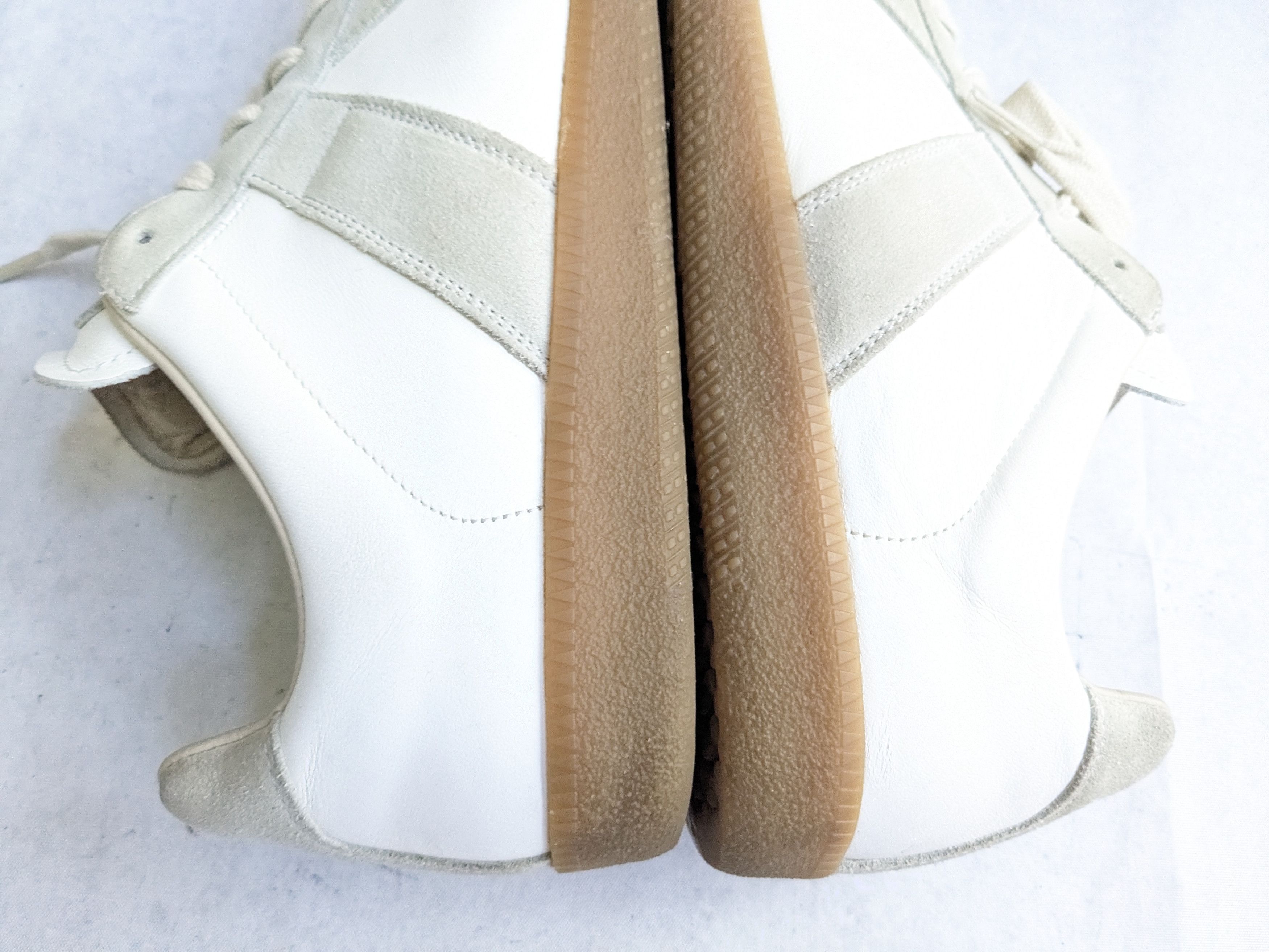 Maison Margiela Maison Margiela Replica GAT White Gray 9 42 Low Tops Size US 9 / EU 42 - 10 Thumbnail