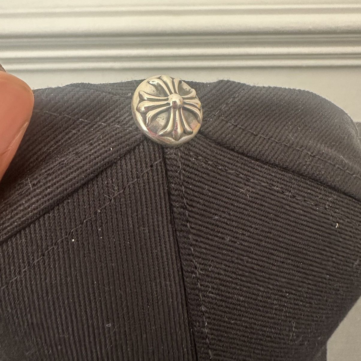Chrome Hearts Brand New Chrome Hearts Triple Cross Hat Size ONE SIZE - 2 Thumbnail
