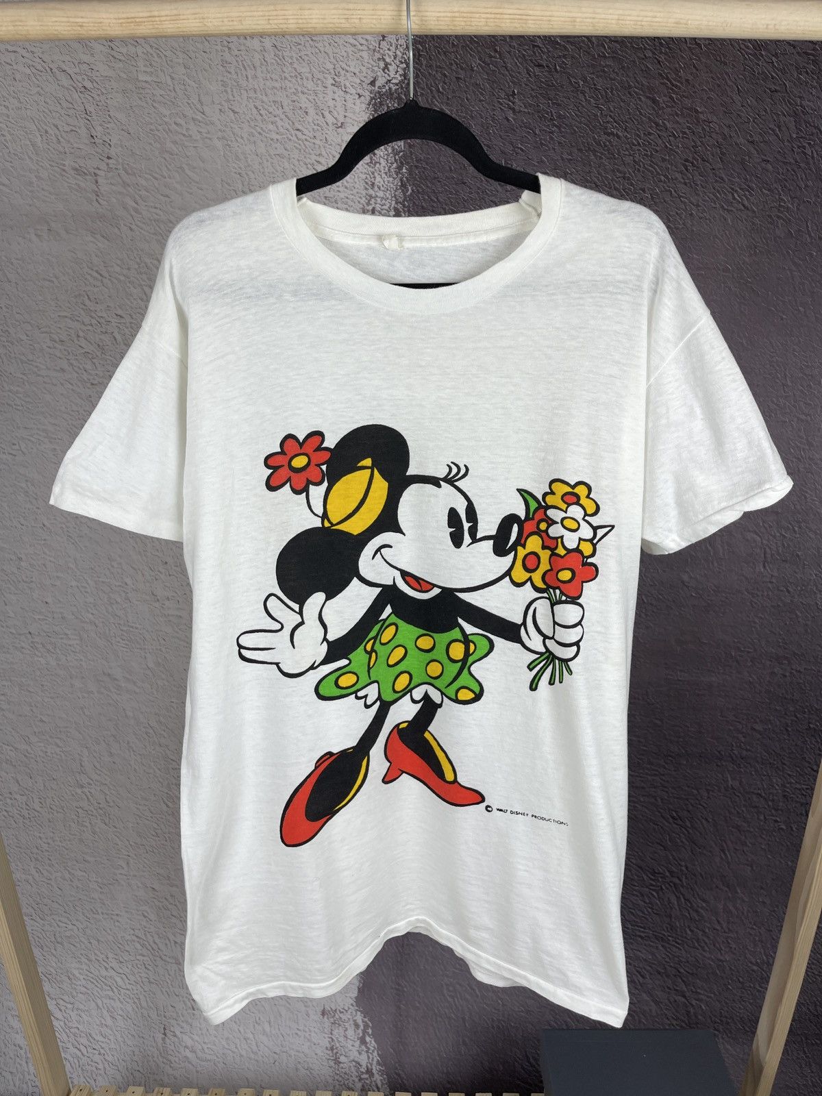 Disney FotL Walt Disney Productions Mickey Minnie Mouse vintage tee Size US XXL / EU 58 / 5 - 2 Thumbnail