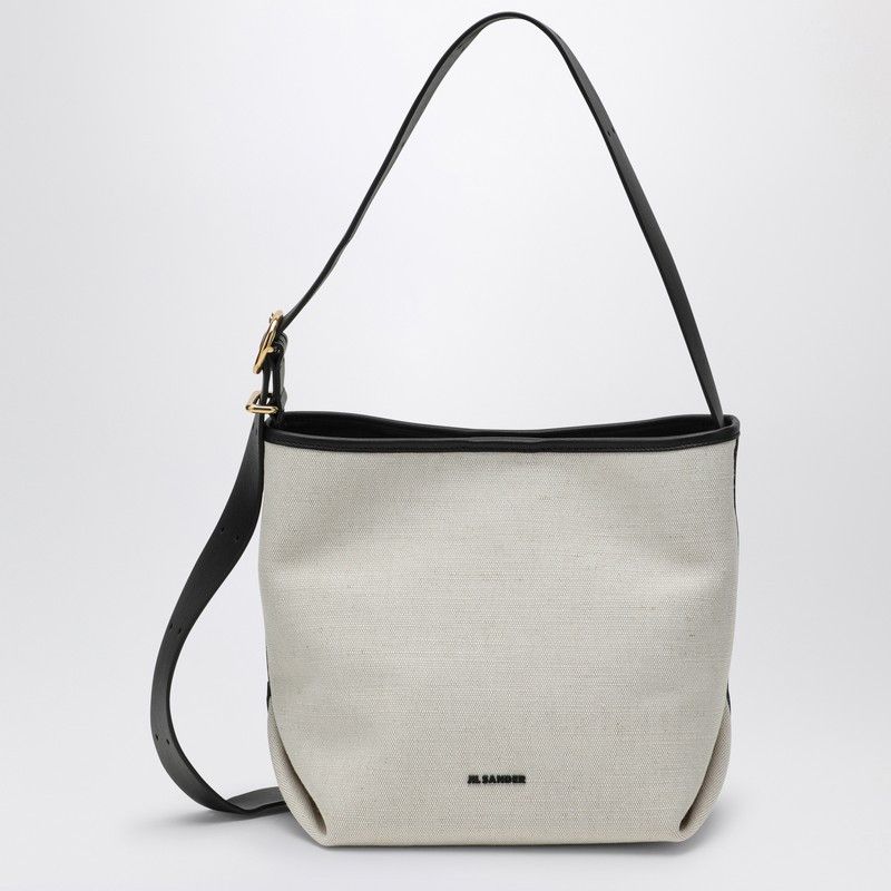 Jil Sander Folded Canvas Small Tote Bag