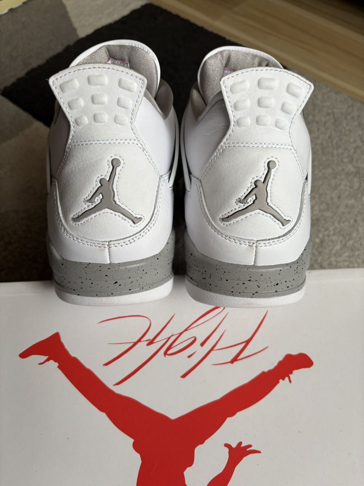 Nike Jordan 4 White oreo Size US 11.5 / EU 44-45 - 3 Thumbnail