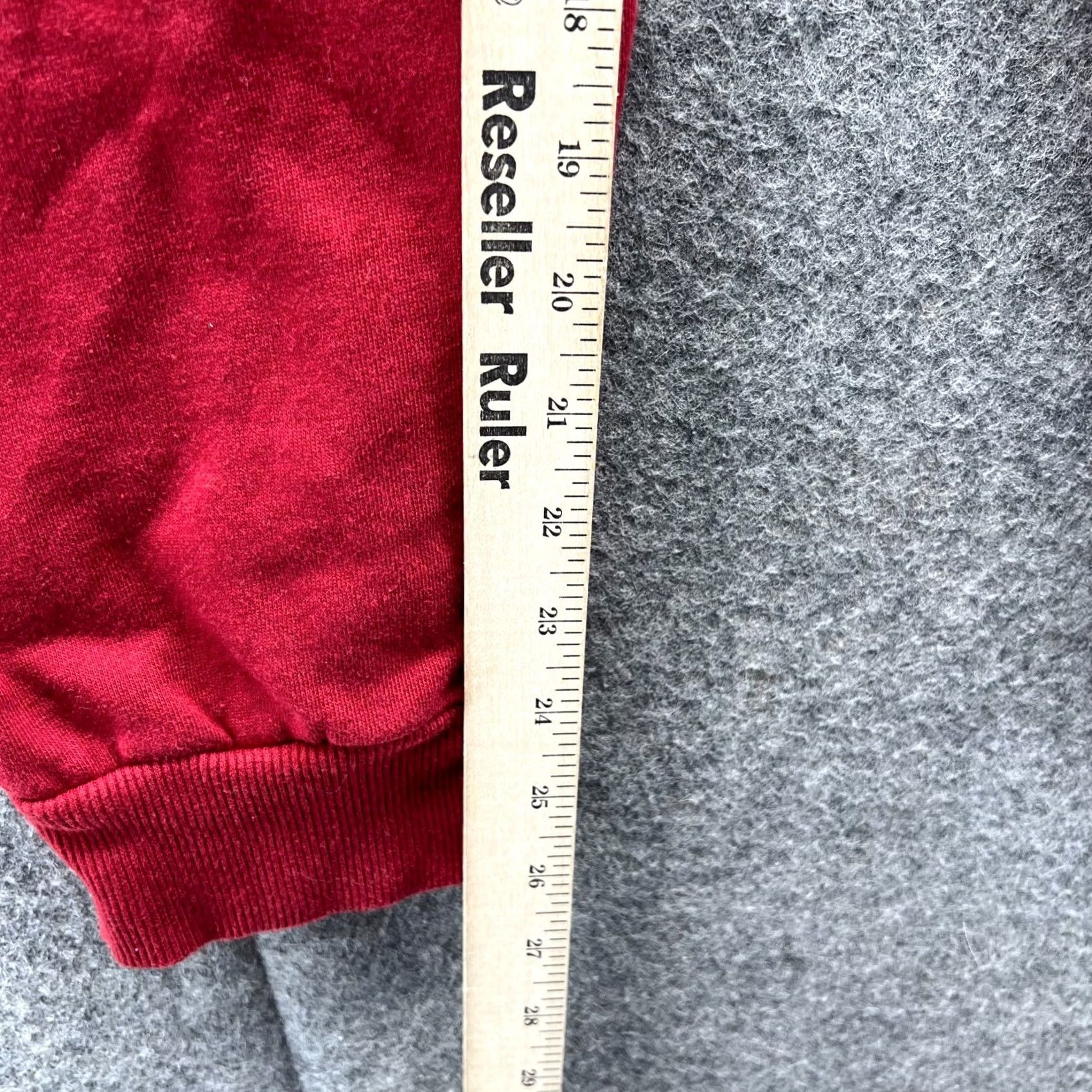 True Religion True Religion Jogger Mens M Red Elastic Waist Buddha Sweatpants Tapered Size US 31 - 4 Thumbnail