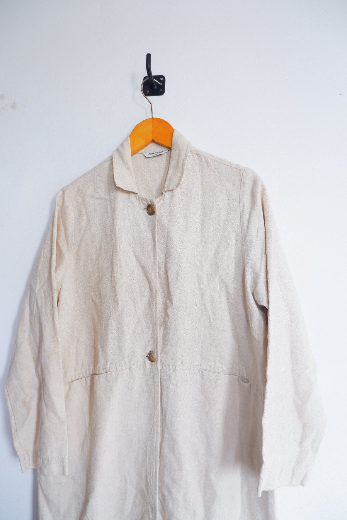 Helmut Lang Vintage Helmut Lang New York Linen Coat | Sample Size US M / EU 48-50 / 2 - 3 Thumbnail