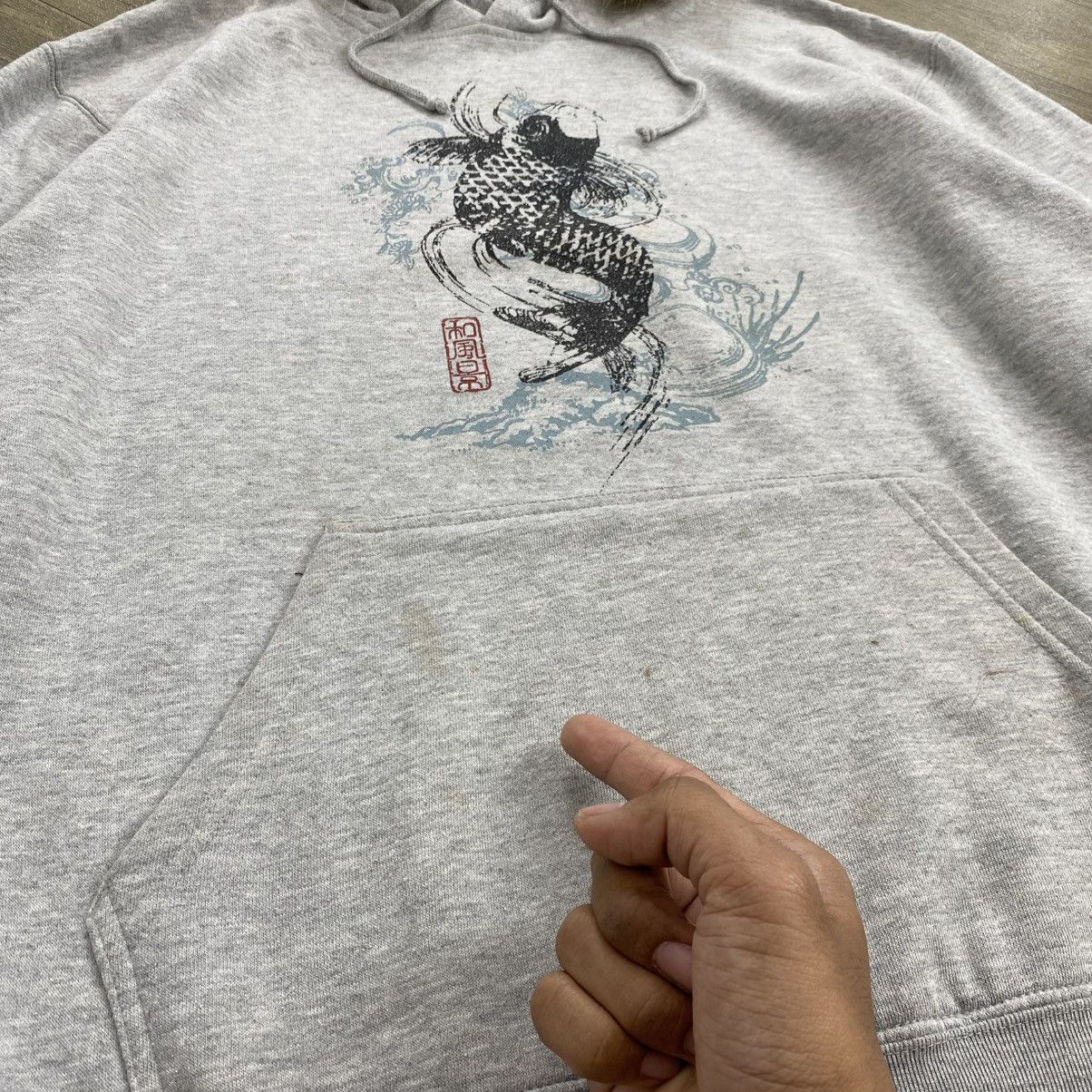 Japanese Brand 2000s Bullet Noise Koi Kmrii Lgb Goa Ifsixwasnine Fur Hoodie Size US L / EU 52-54 / 3 - 16 Thumbnail