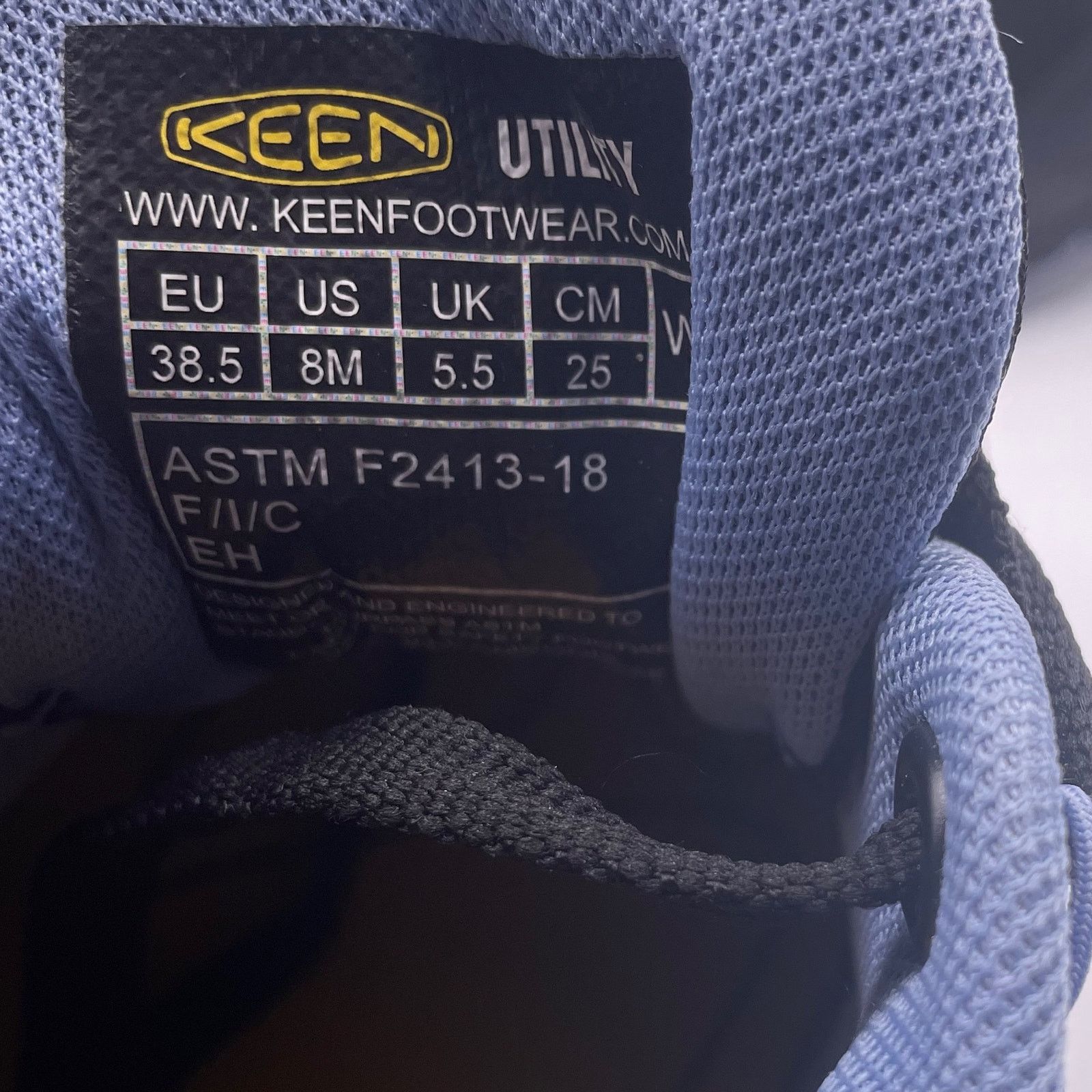 KEEN KEEN Utility Vista Energy Low ESD Carbon Fiber Womens 8 Wide Size US 8 / IT 38 - 7 Thumbnail