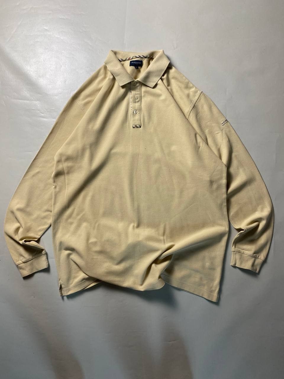 Burberry × Vintage Vintage Burberry Longsleeve Size US XL / EU 56 / 4 - 1 Thumbnail