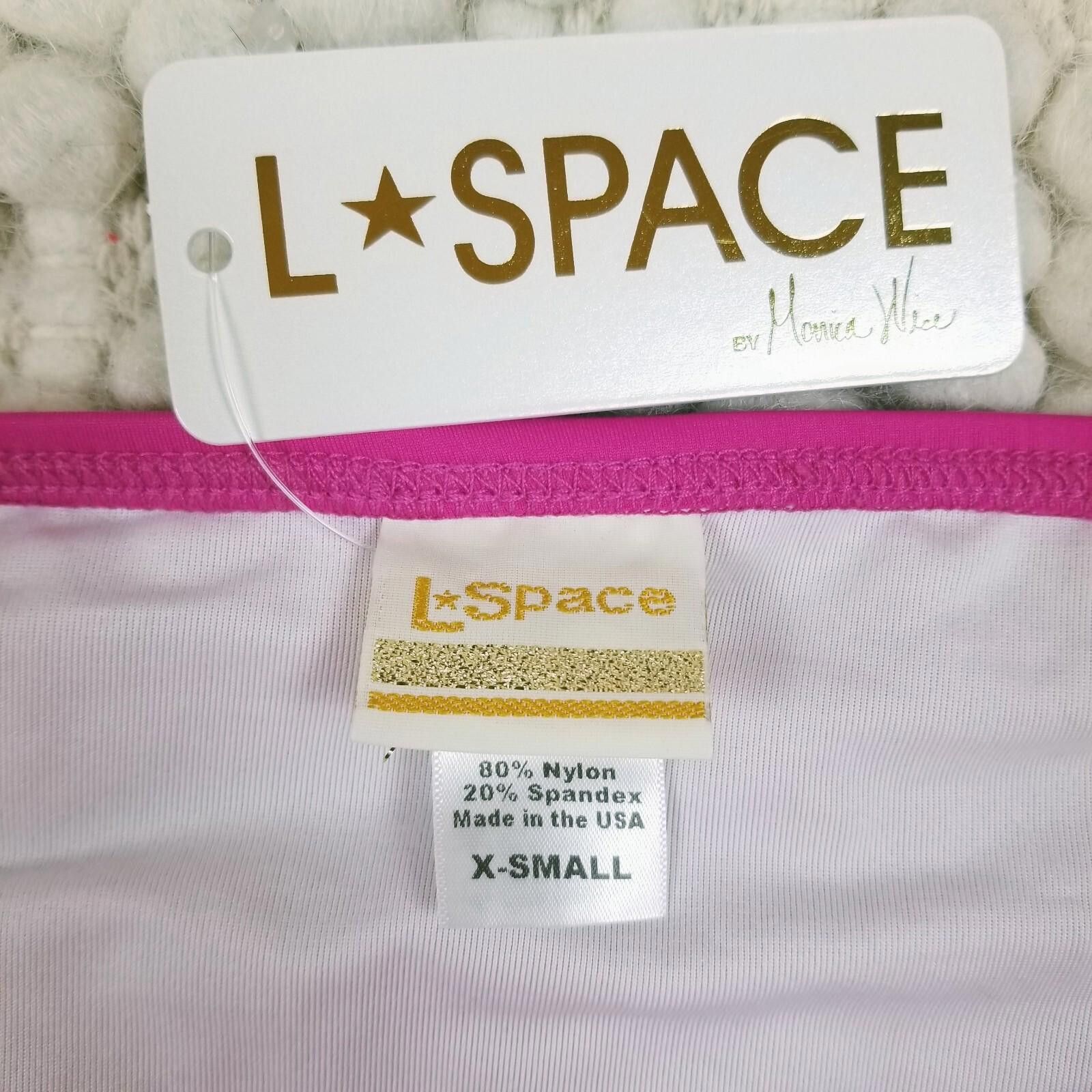 Other NWT L*Space Fuchsia Pink Bikini Gold Chain Size ONE SIZE - 8 Thumbnail