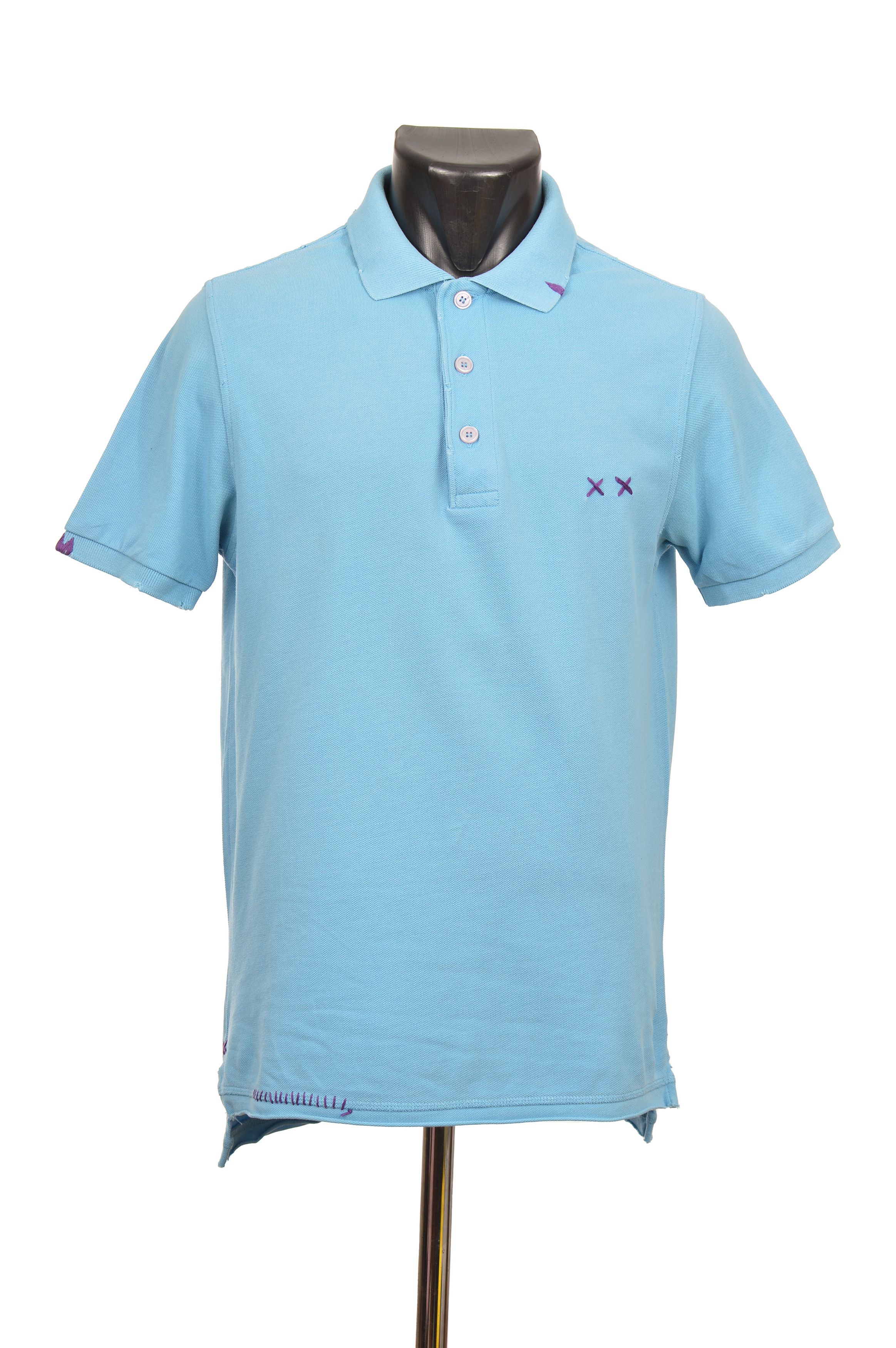 Other Project E Prepster Polo Slim Fit Thrashed Polo Shirt Size US S / EU 44-46 / 1 - 1 Thumbnail