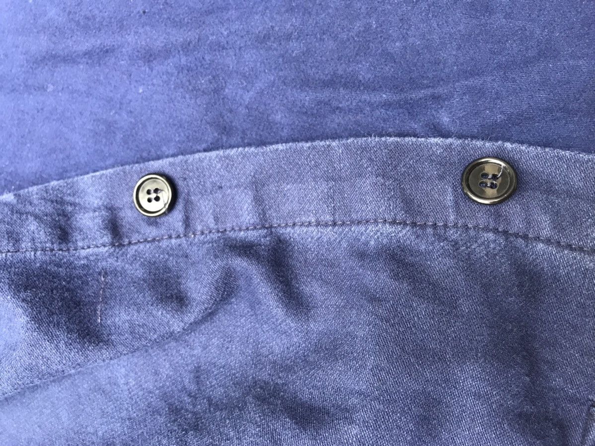 Indigo indigo dyed sashiko like texture marble patina chore jacket Size US M / EU 48-50 / 2 - 16 Thumbnail