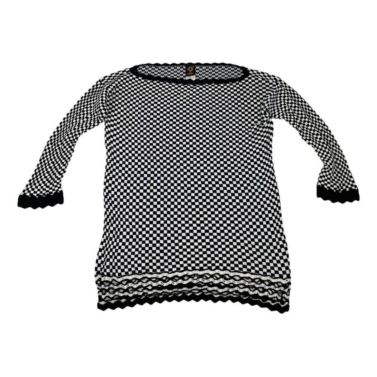 Jean Paul Gaultier Black Polyester Knitwear Size M / US 6-8 / IT 42-44 - 1 Thumbnail