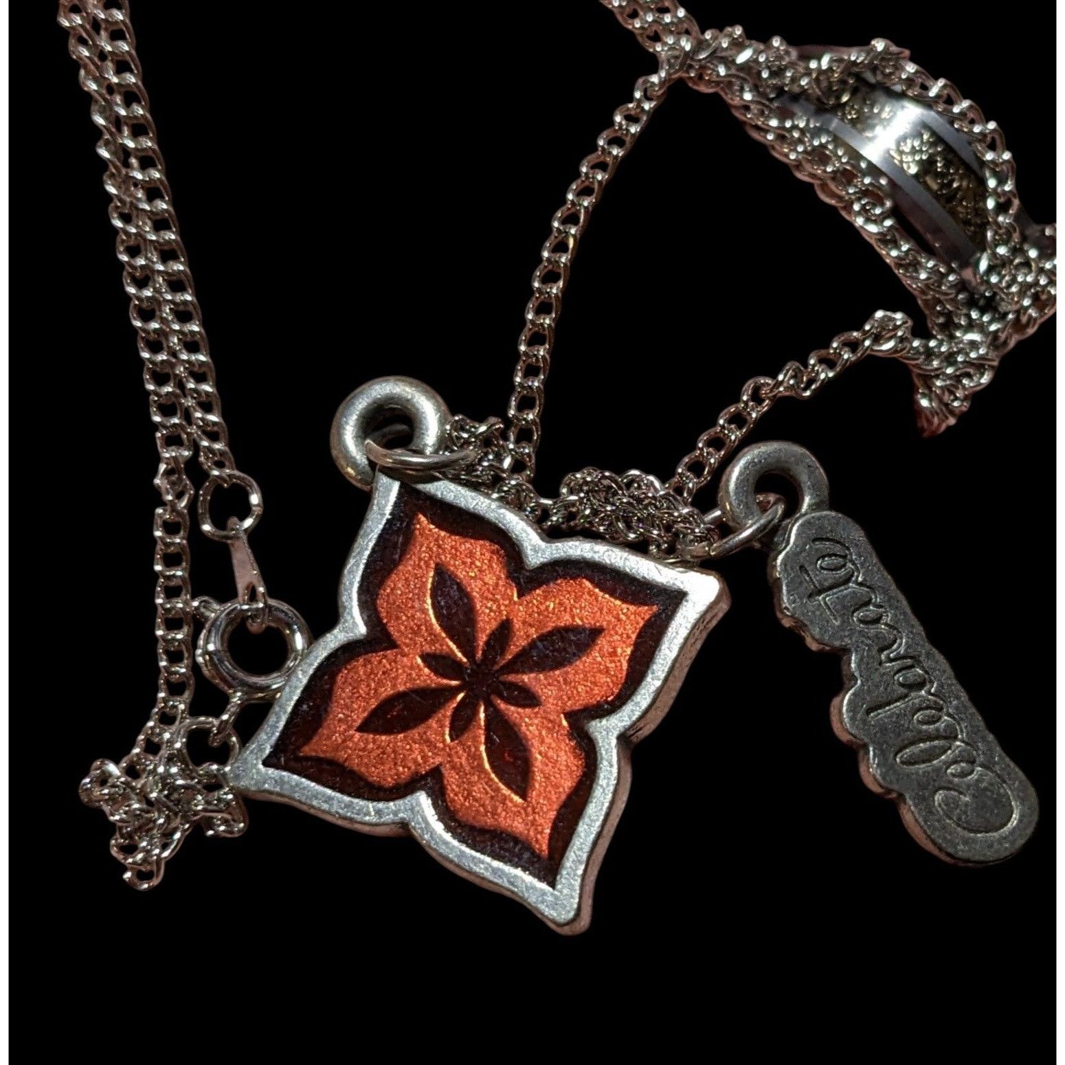 Other Religious Celebrate Engraved Pendant Necklace Size ONE SIZE - 2 Thumbnail