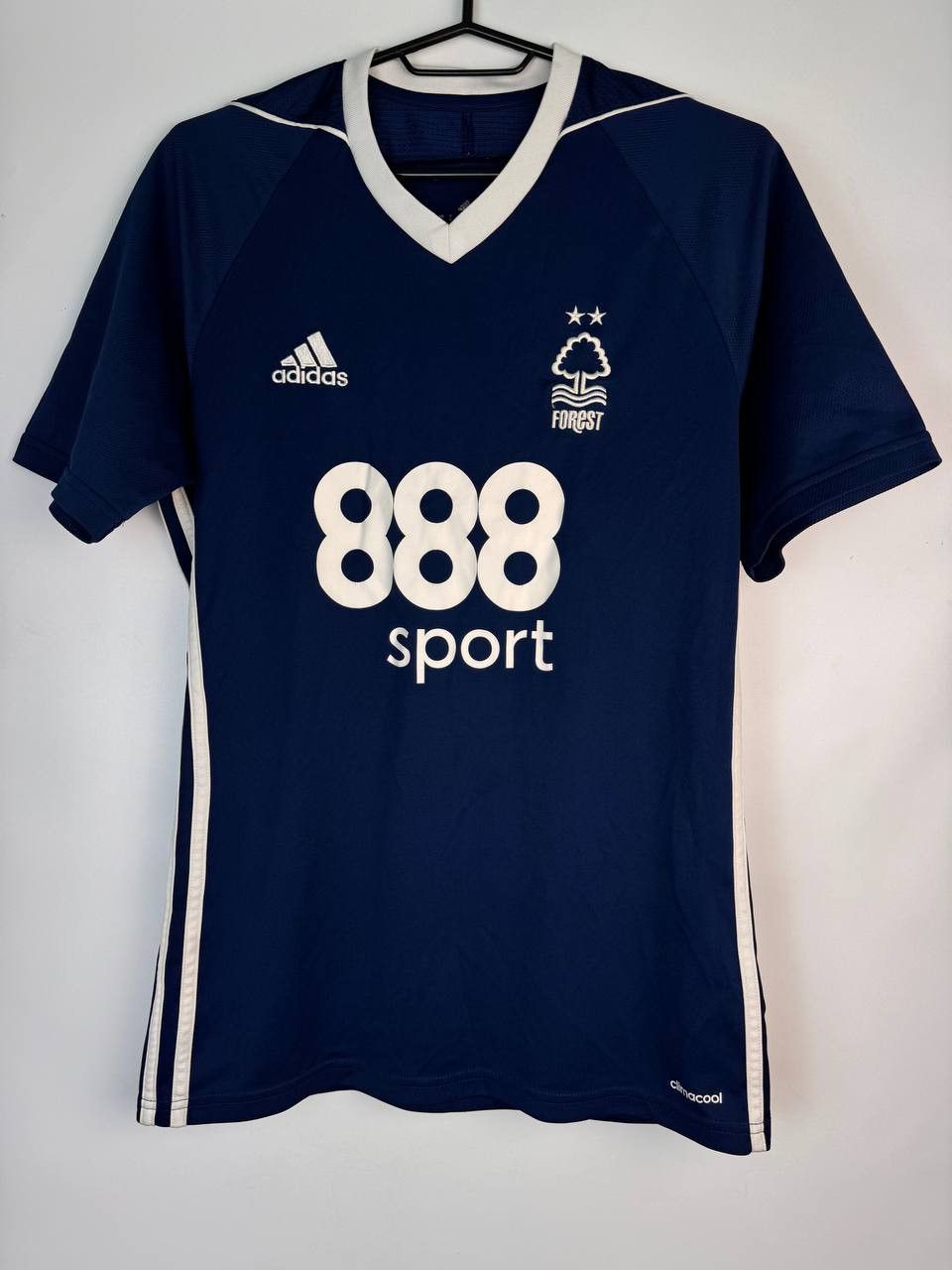 Adidas MEN'S FC NOTTINGHAM FOREST 2017/2018 AWAY SOCCER FOOTBALL Size US S / EU 44-46 / 1 - 2 Thumbnail