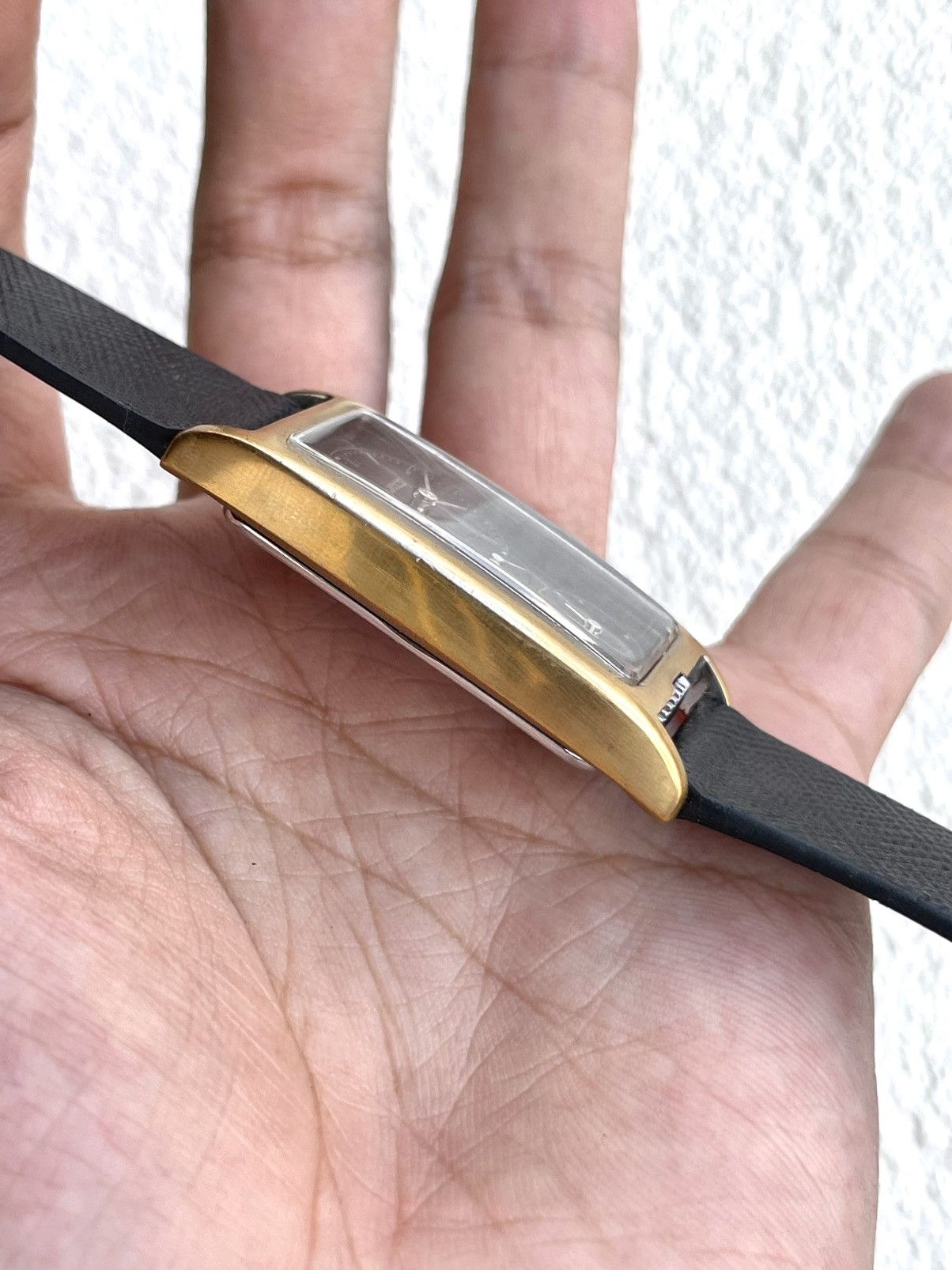Yohji Yamamoto Rare 1990s Sacsny Y’saccs Dual Time Rectangular Tank Watch Size ONE SIZE - 6 Thumbnail