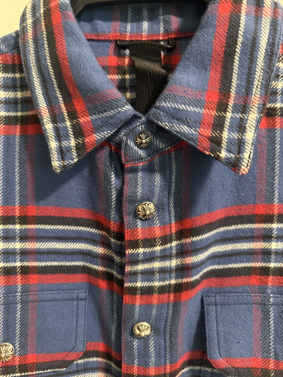 Chrome Hearts Chrome Hearts Flannel Work Dog Shirt Size US XS / EU 42 / 0 - 4 Thumbnail