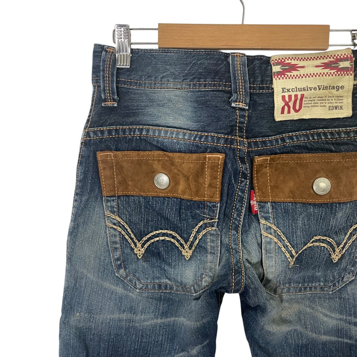Edwin Vintage Edwin Cowboy Bush Pants Denim Size 29" - 8 Thumbnail
