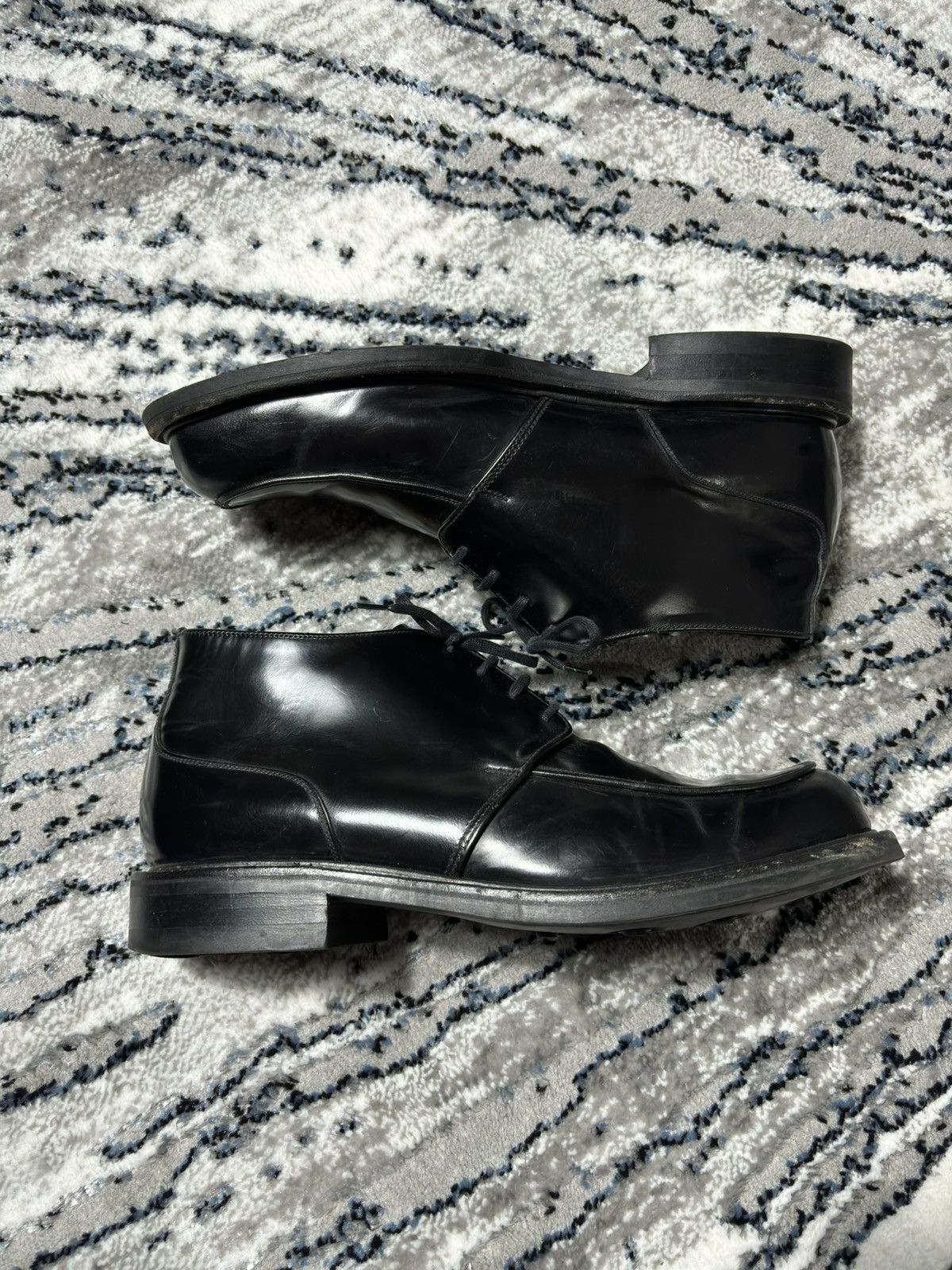 Genuine Leather × Loake × Vintage Loake leather boots made in England top leather derby Size US 9.5 / EU 42-43 - 2 Thumbnail