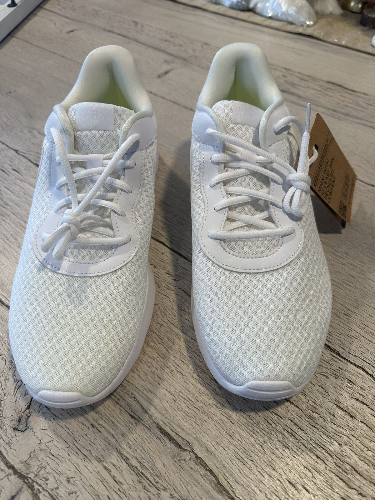 Nike Nike Tanjun FlyEase – Triple White 🤍 Size US 11.5 / EU 44-45 - 4 Thumbnail